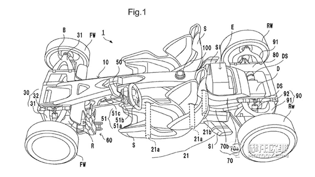 本田RC213V四轮版或将量产 最新专利图曝光 (7)