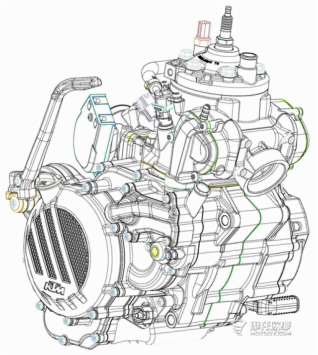 KTM将发布电喷二冲程越野车 (5)